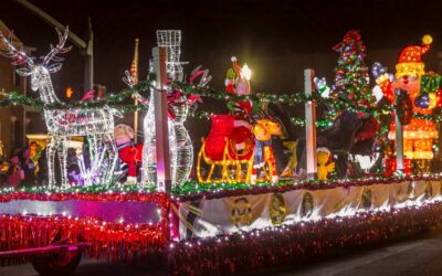 Centralia Shines Bright at the Lighted Tractor Parade